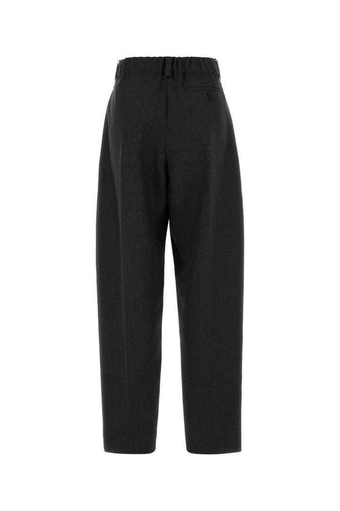 Bw516z14fu 067 Greymix Exterior: Wool Pantaloni