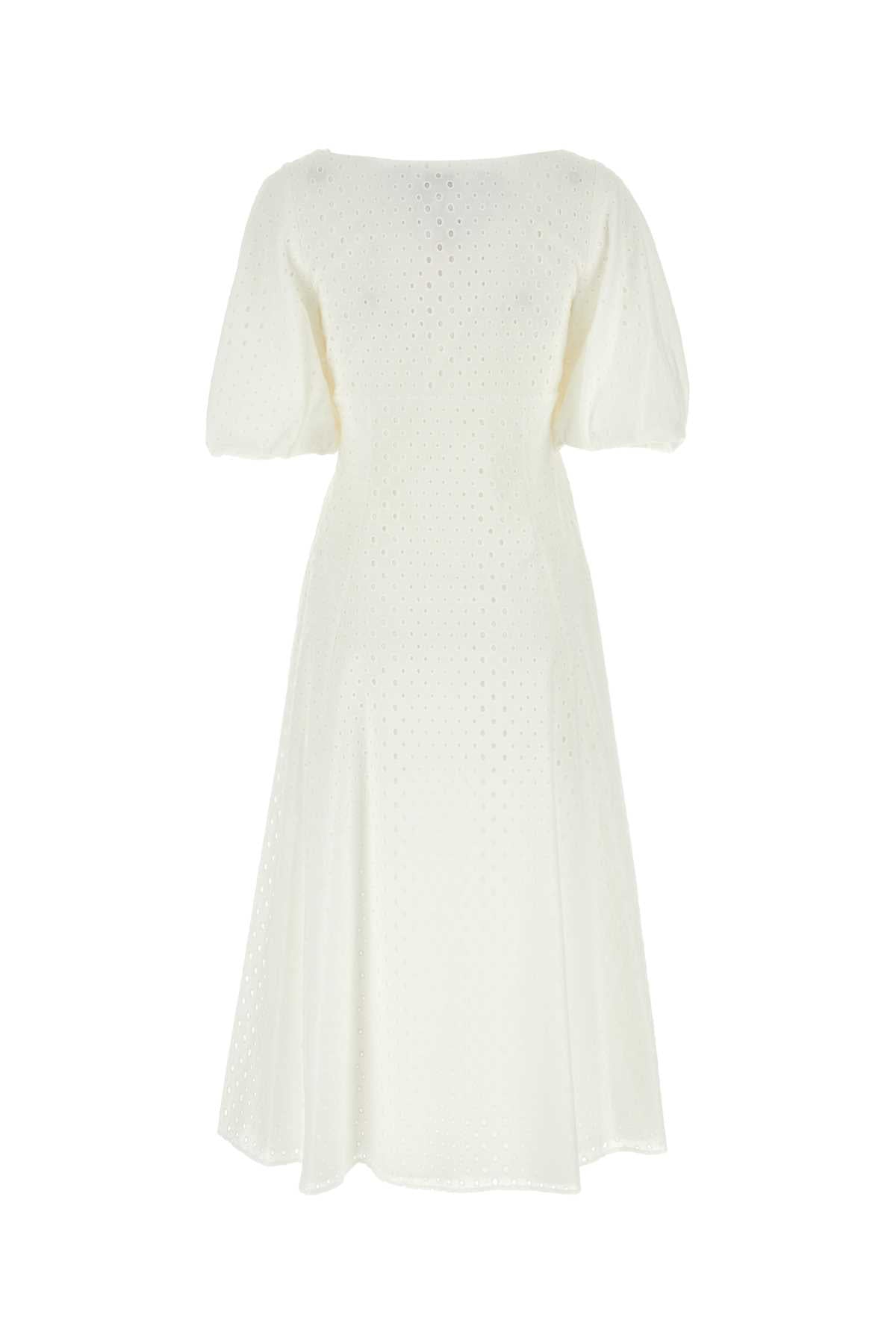 White Broderie Anglaise Dress 02 Abiti