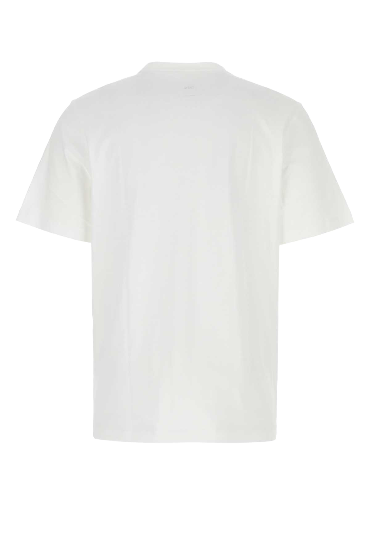 White Cotton Oversize T-Shirt Exterior