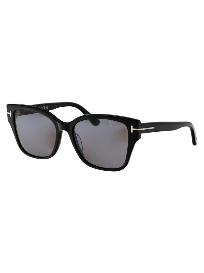 Elsa Nero Lucido / Fumo Polar Acetate Sunglasses
