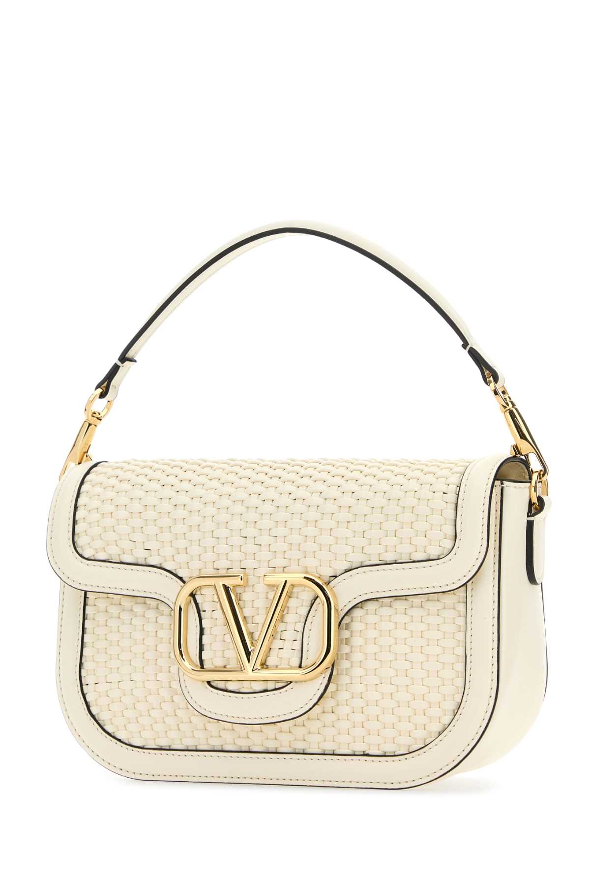 Ivory Leather Alltime Shoulder Bag Borse A Mano