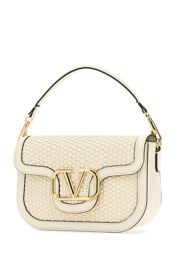 Ivory Leather Alltime Shoulder Bag Borse A Mano