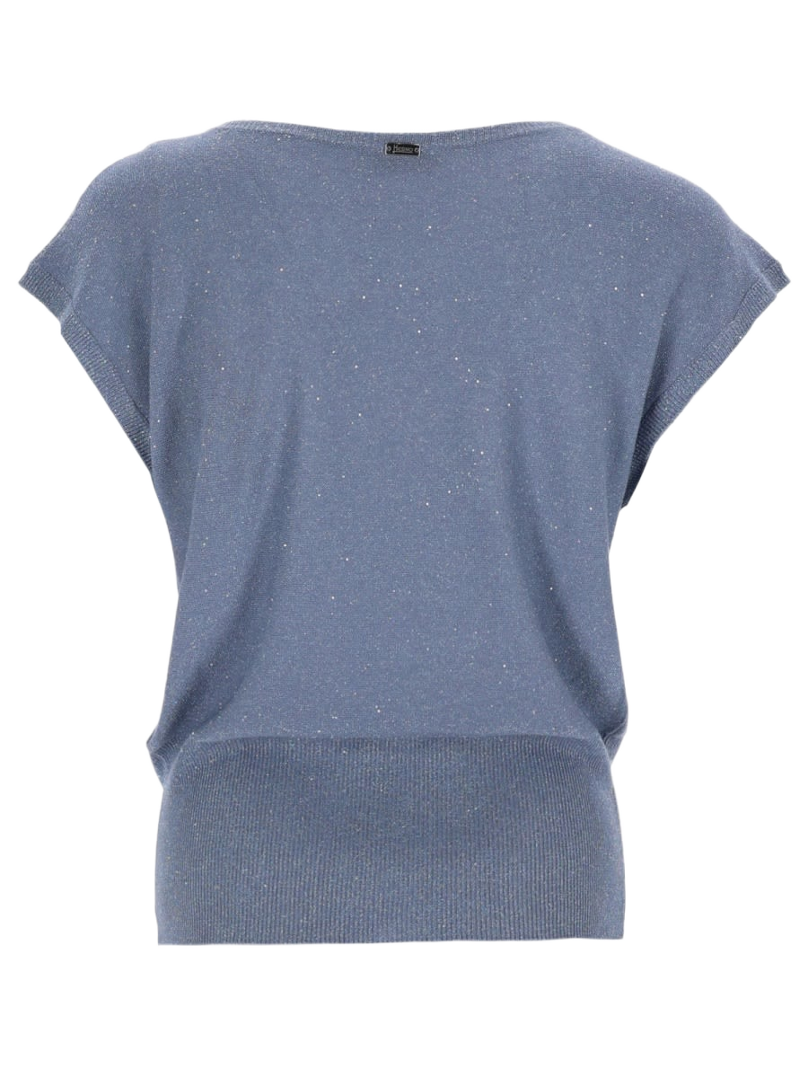 Sequined T-Shirt Azure T-shirts