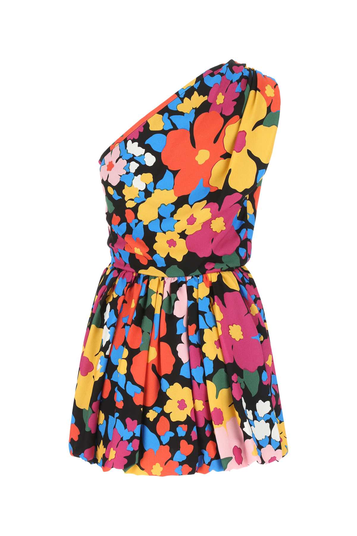 Printed Viscose Mini Dress 8490 Abiti