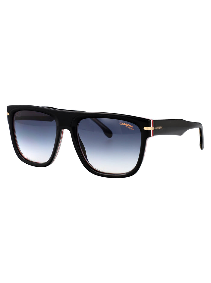 Carrera 340-S Black Gold Acetate Sunglasses