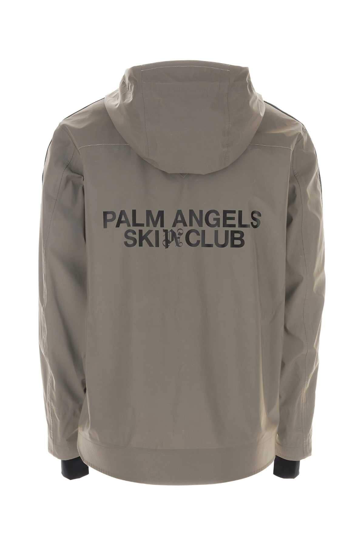 Silver Polyester Ski Jacket Silverblack Giubbini