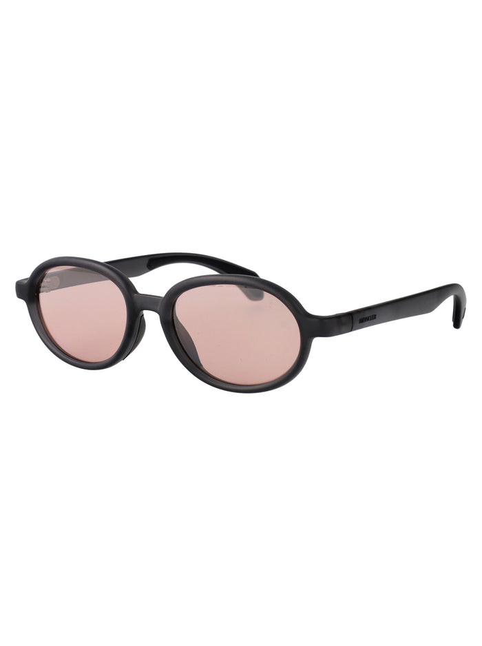 Caprice Matte Transparent Grey Injected Sunglasses