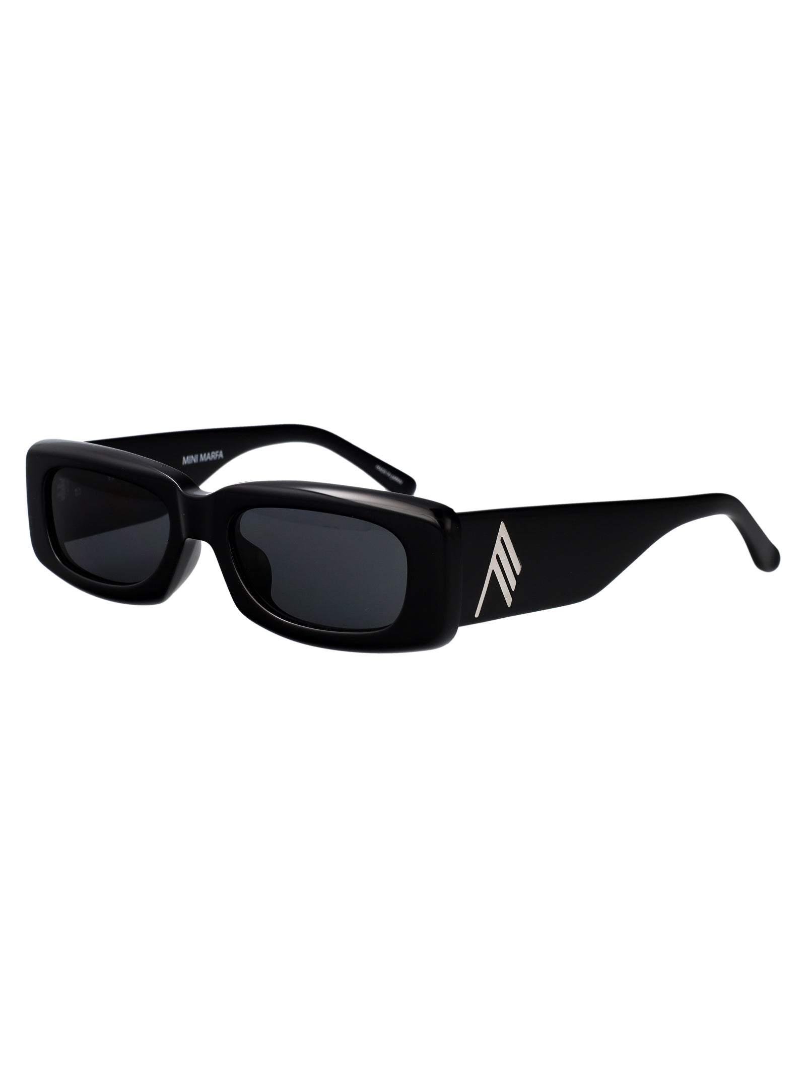Attico16c23sun C23 Black/ Silver/ Grey Acetate Sunglasses