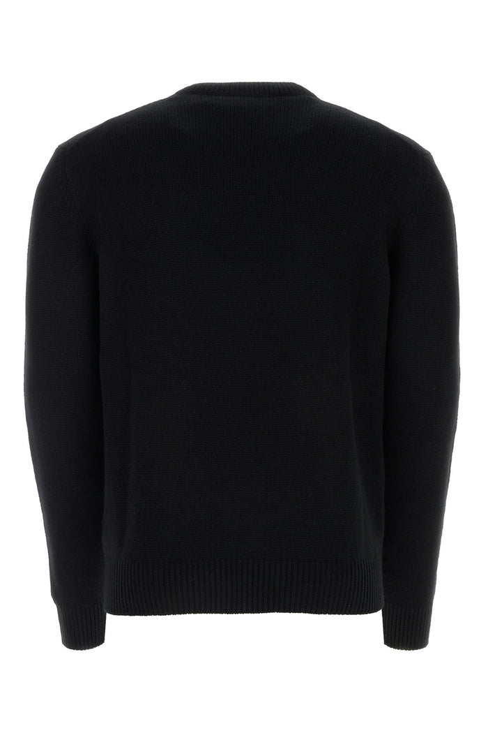 Black Cashmere Sweater Nero Maglieria