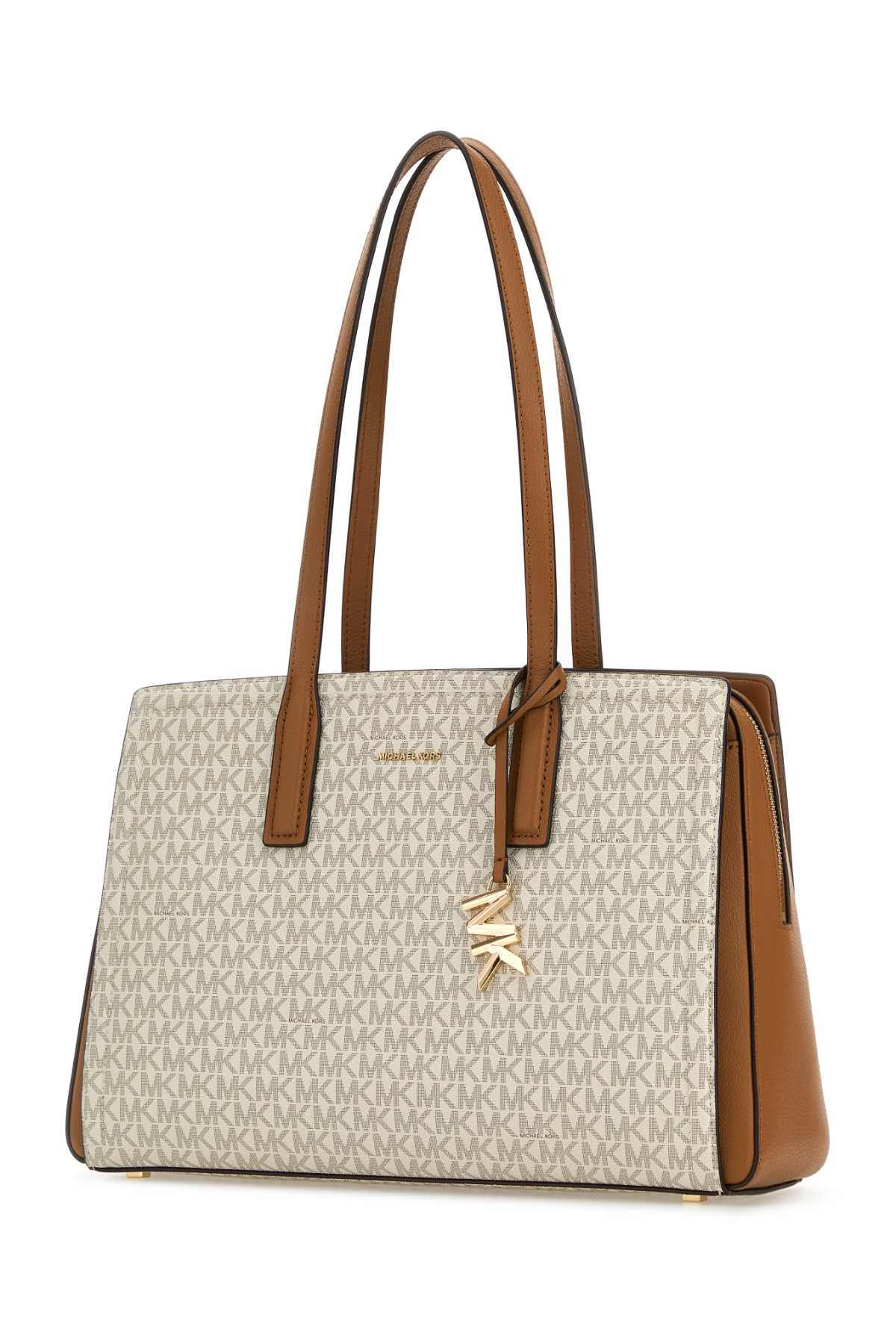 Printed Canvas Medium Laila Shopping Bag Vanillaacrn Borse A Mano
