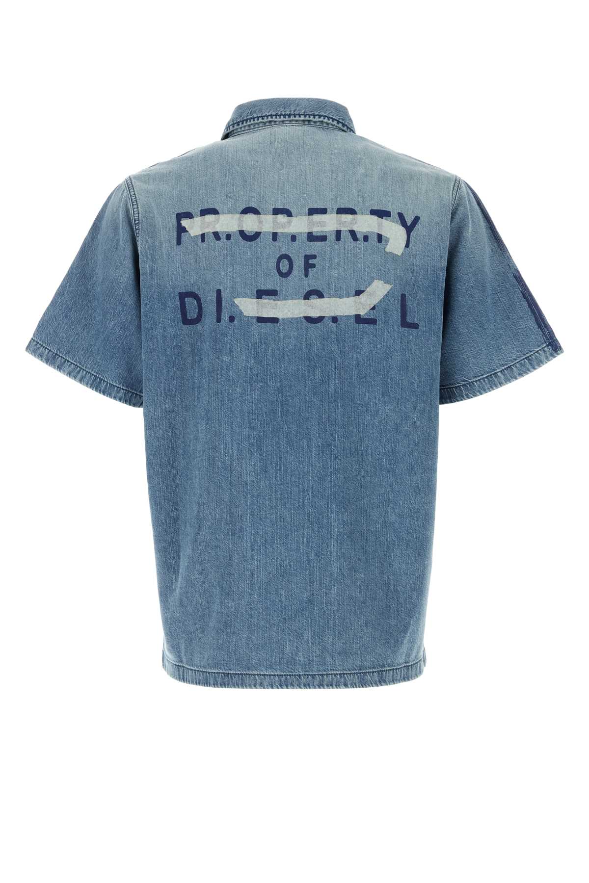 Light Blue Denim Shirt 01 Cly Co Camicie