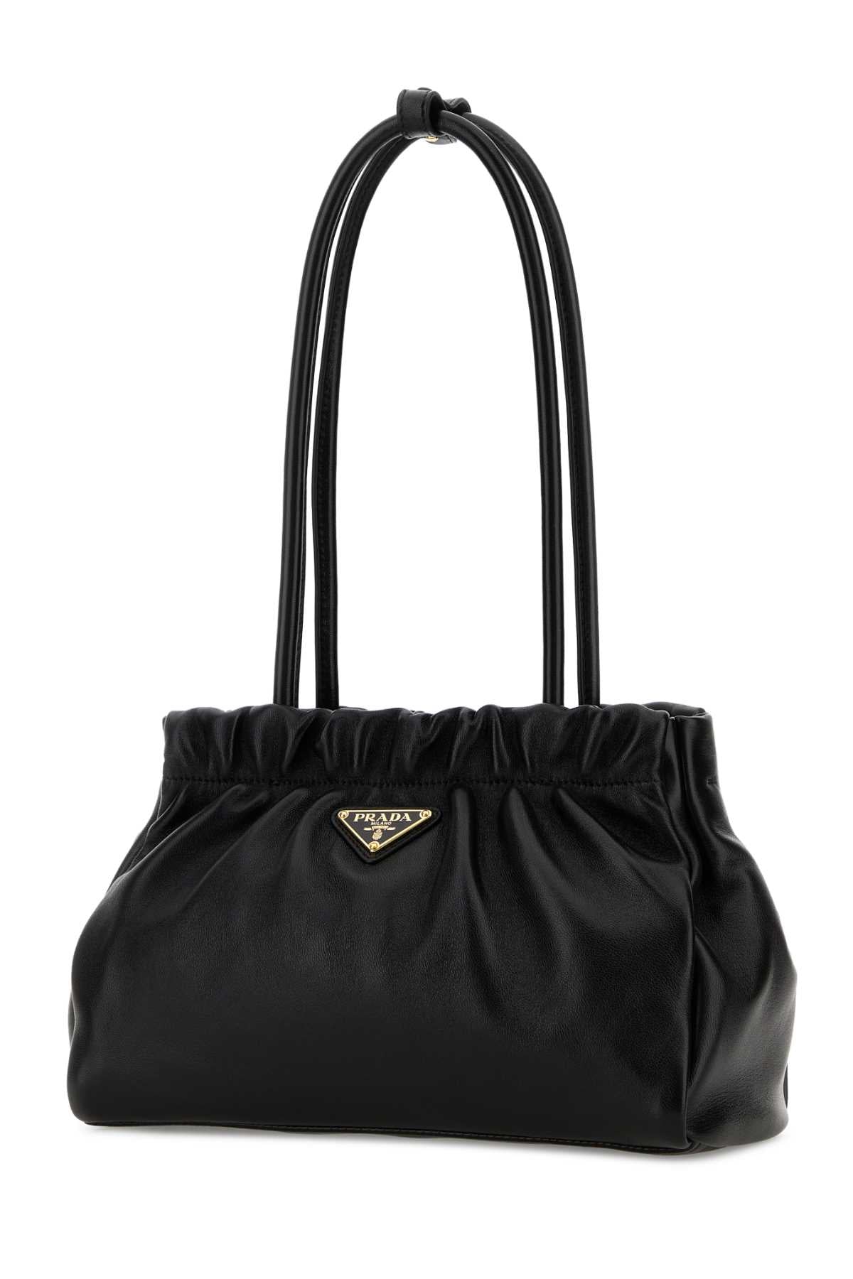 Black Nappa Leather Shoulder Bag Nero Borse A Mano