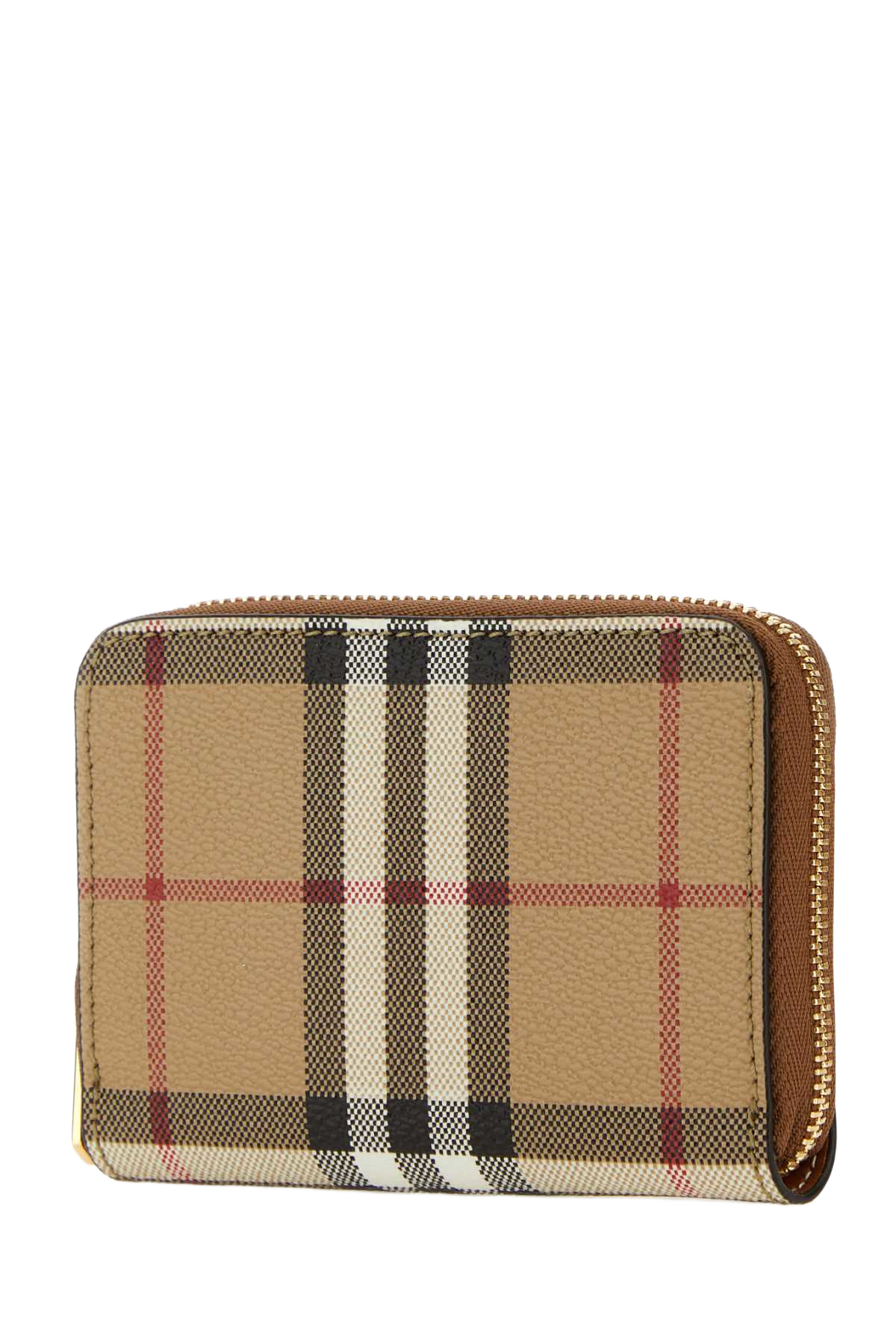 Printed E-Canvas Wallet Vintchckbrirbrown Portafogli