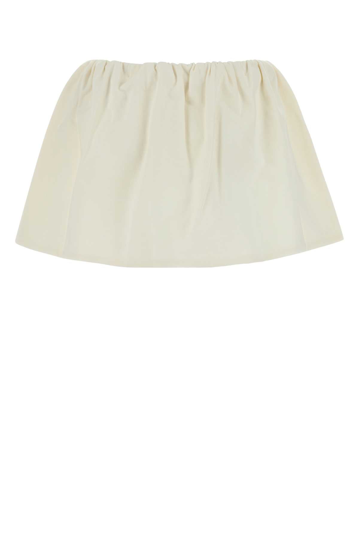 Bianco Exterior: Cotton Gonne