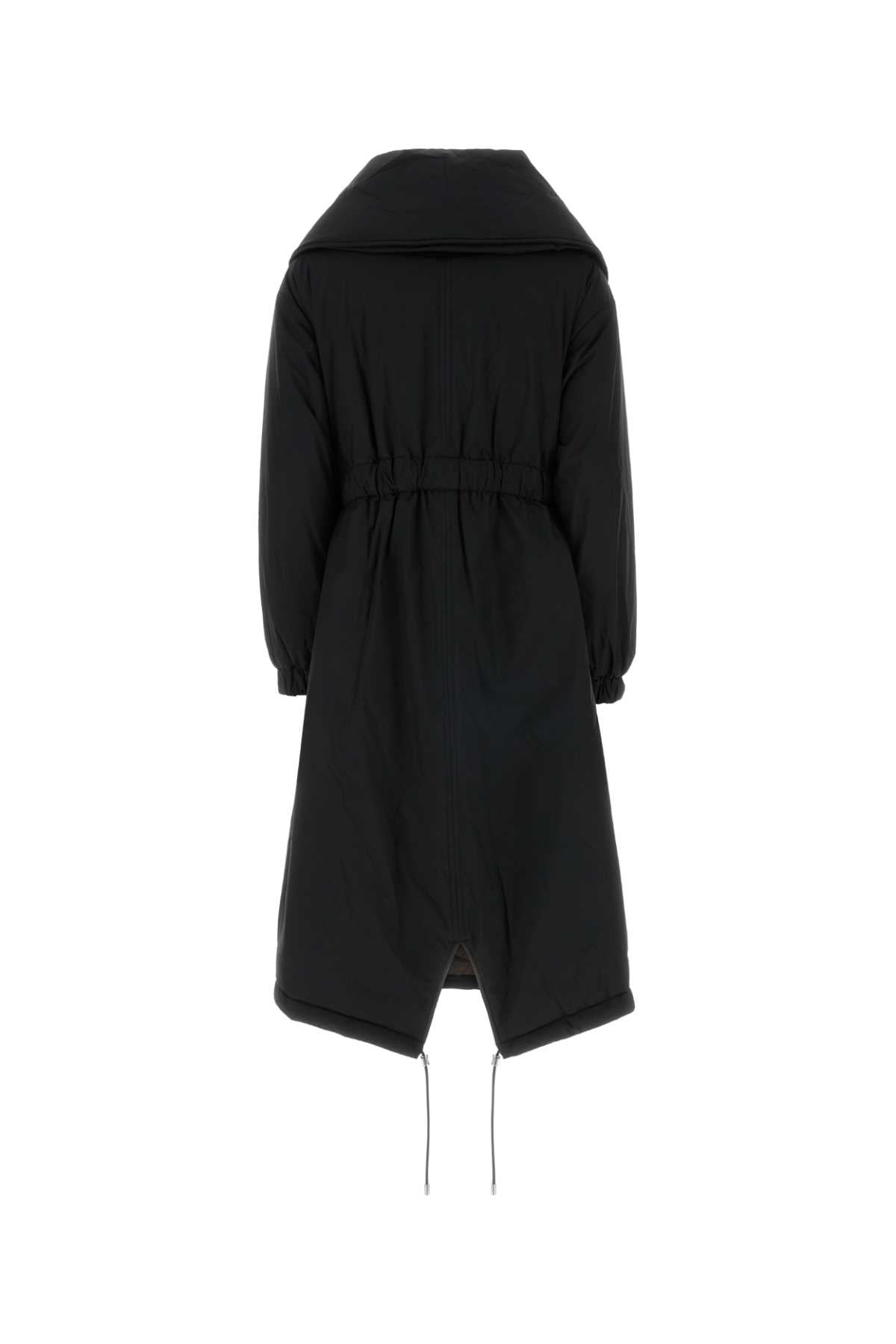 Black Polyester Eneida Down Jacket Nero Piumini
