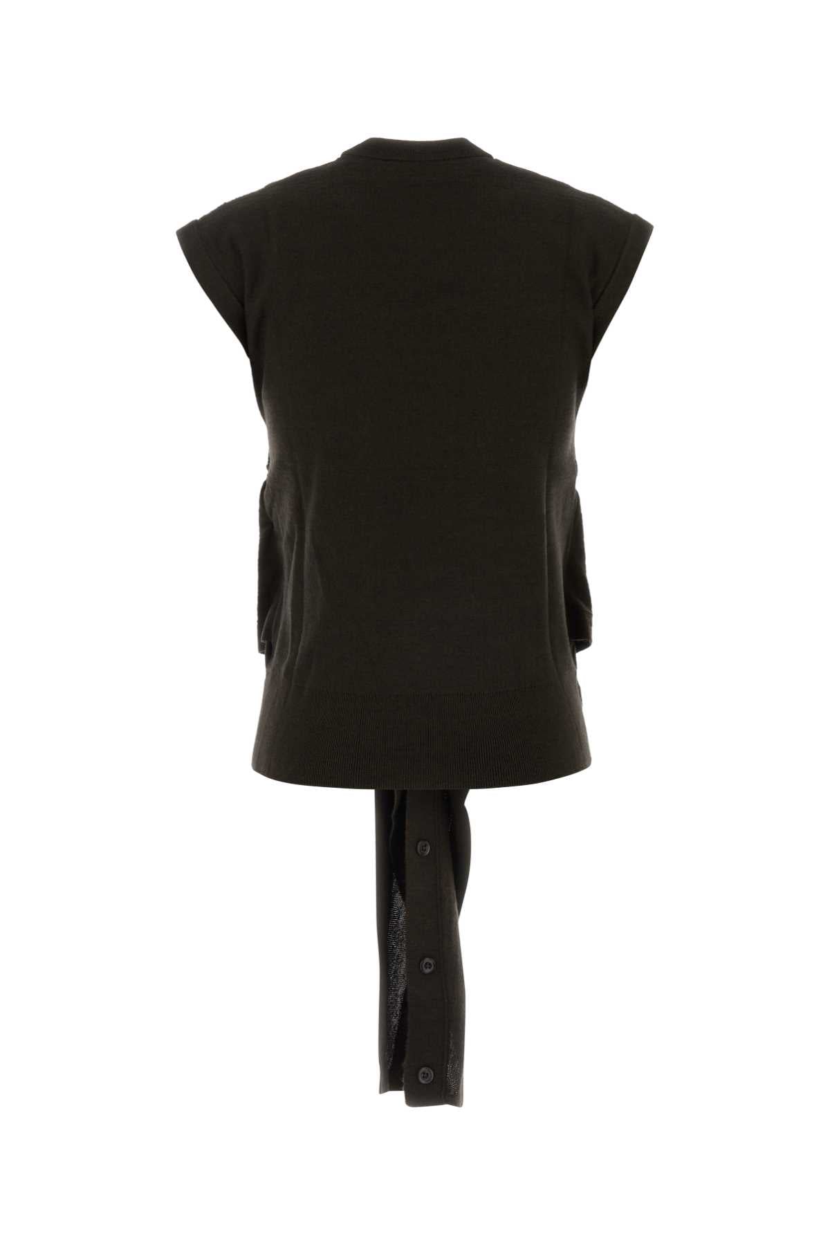 Po0002lk087 Br397 Darkcacao Exterior: Wool Acrylic Maglieria