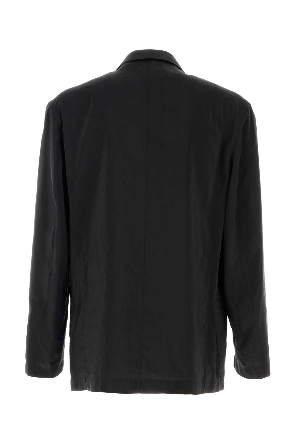 Black Exterior: Silk Nylon Giacche E Gilet