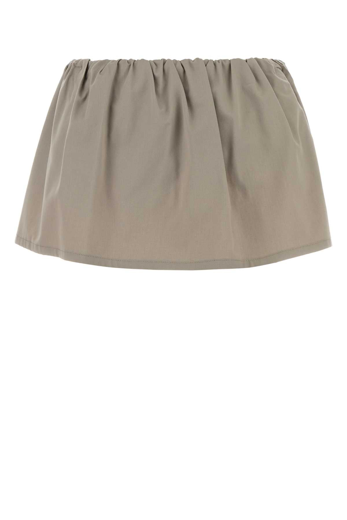 Kakiverde Exterior: Cotton Gonne