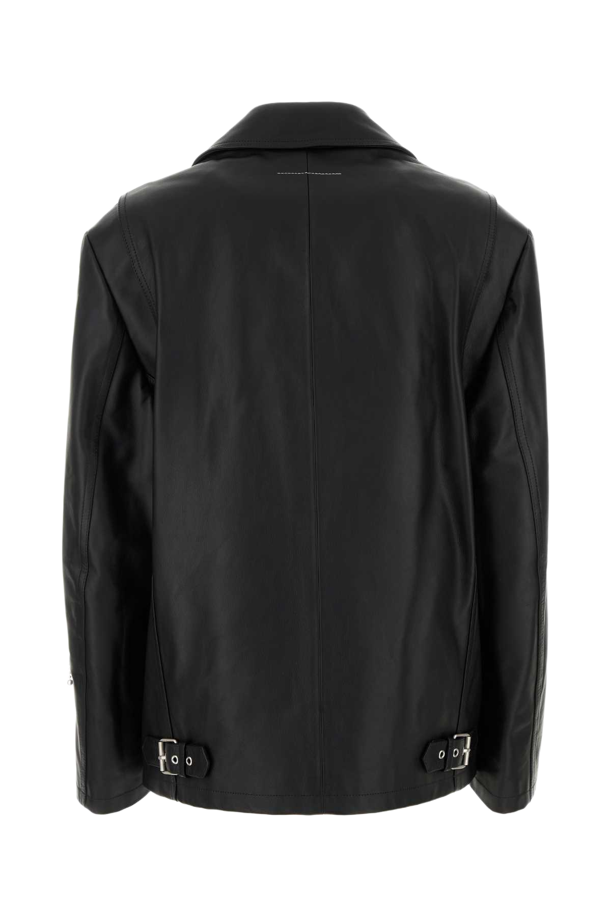 Black Leather Jacket Giacche In Pelle