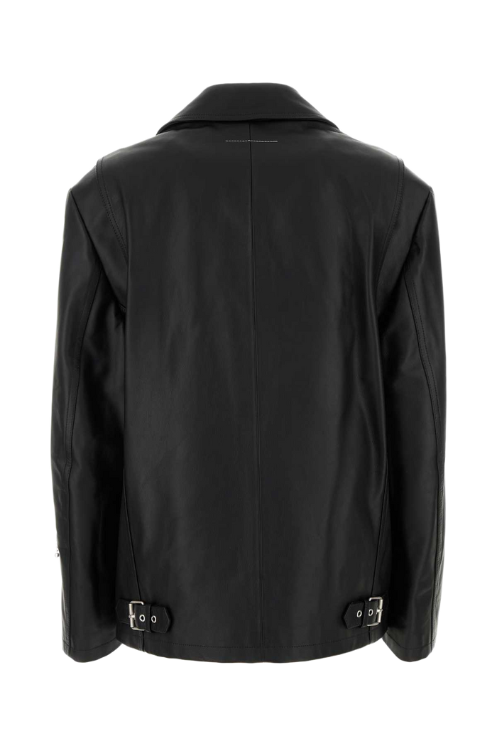 Black Leather Jacket Giacche In Pelle