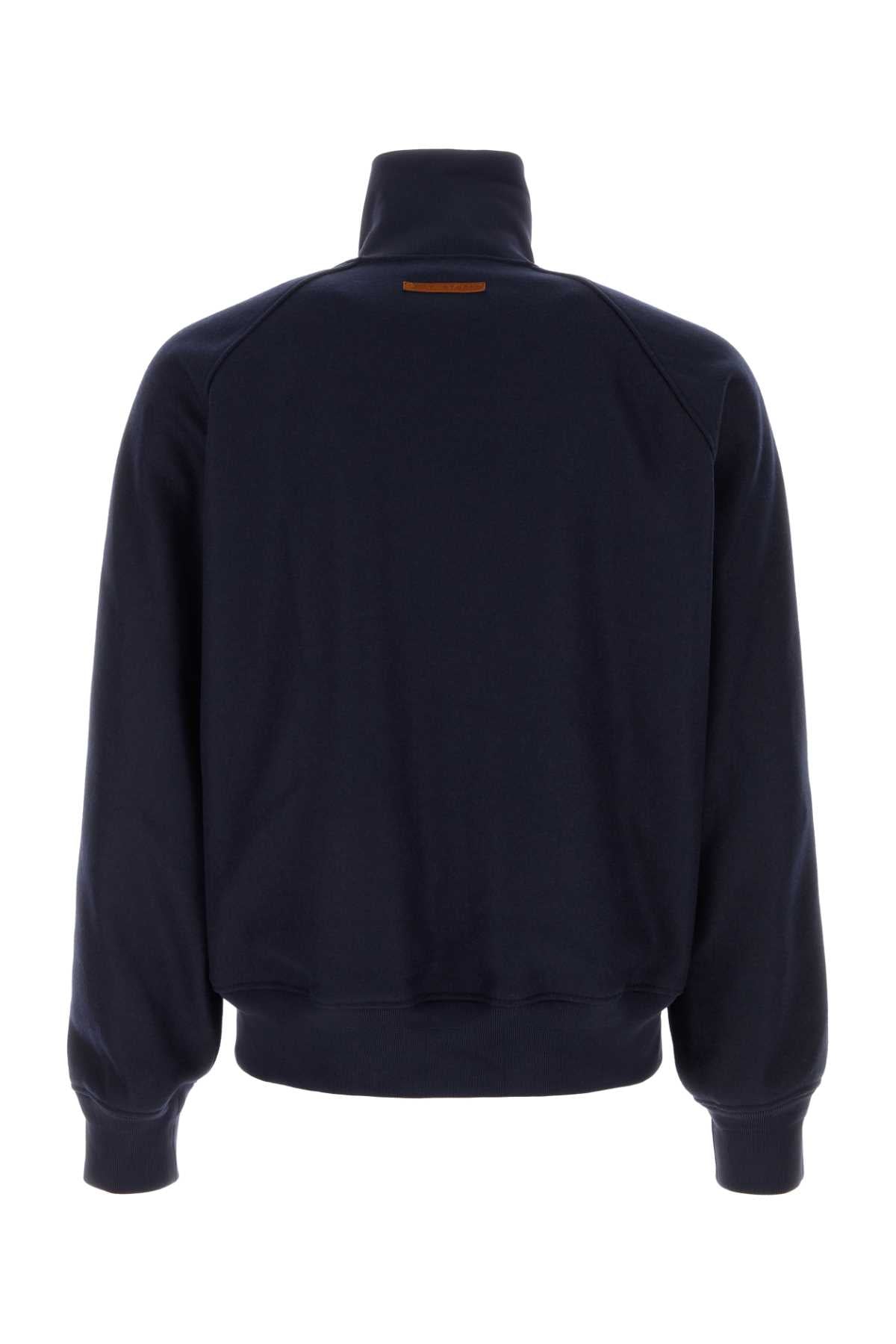 F04mbg010fab001 Darkblue Exterior: Wool Nylon Felpe