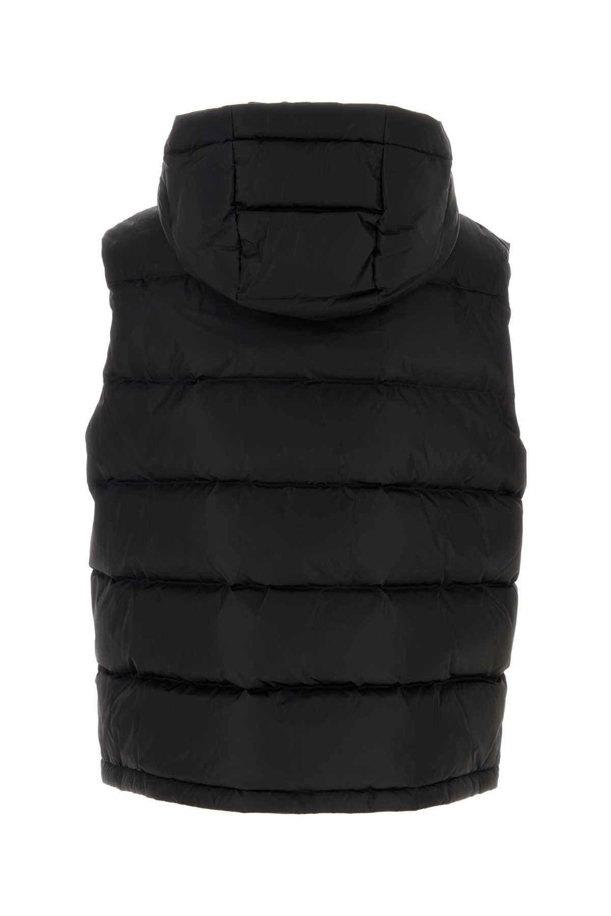 Black Nylon Vest Nero Piumini