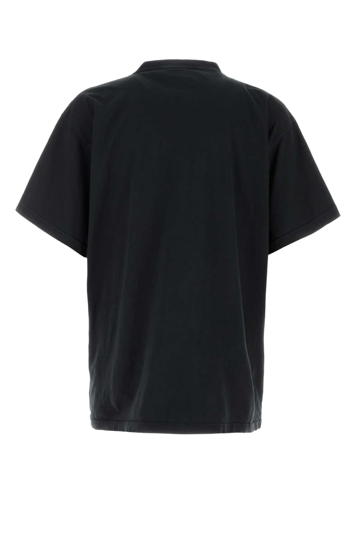 Slate Cotton Oversize T-Shirt Fade W Bk/light Bl/w