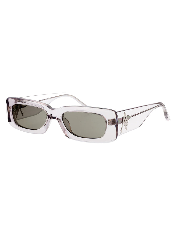 Attico16c19sun C19 Smoke/silver/brown Acetate Sunglasses