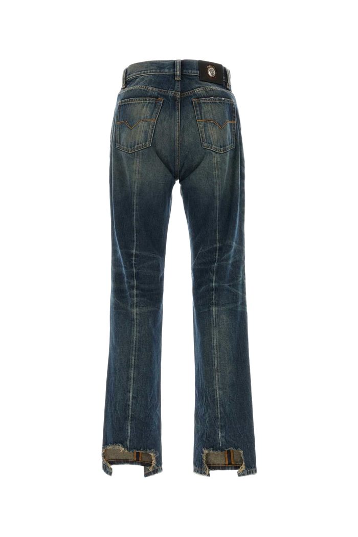 Denim Jeans Dirtyblue Exterior: Cotton