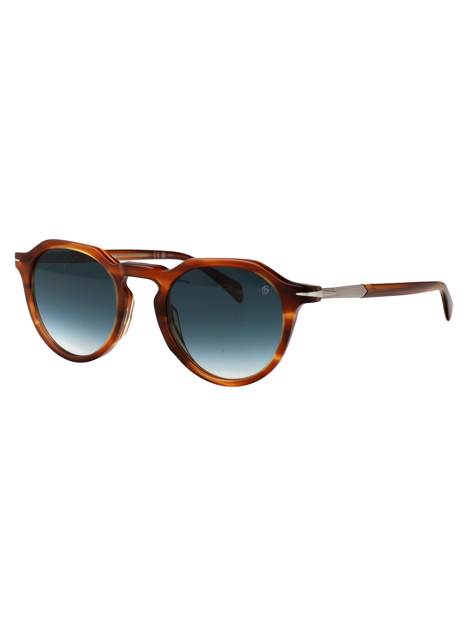 Db 1171-S Ex4 Brown Horn Acetate Sunglasses