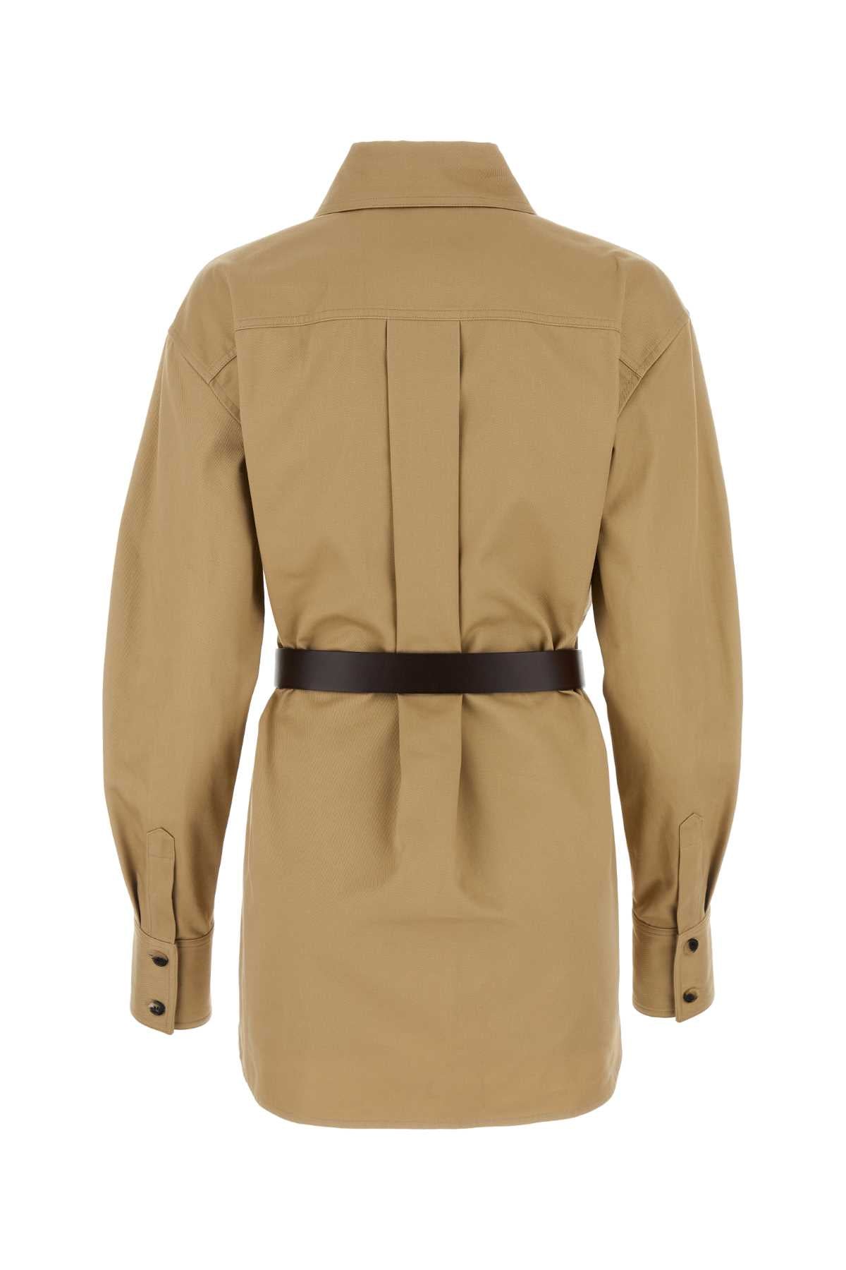 Beige Exterior: Cotton Camicie