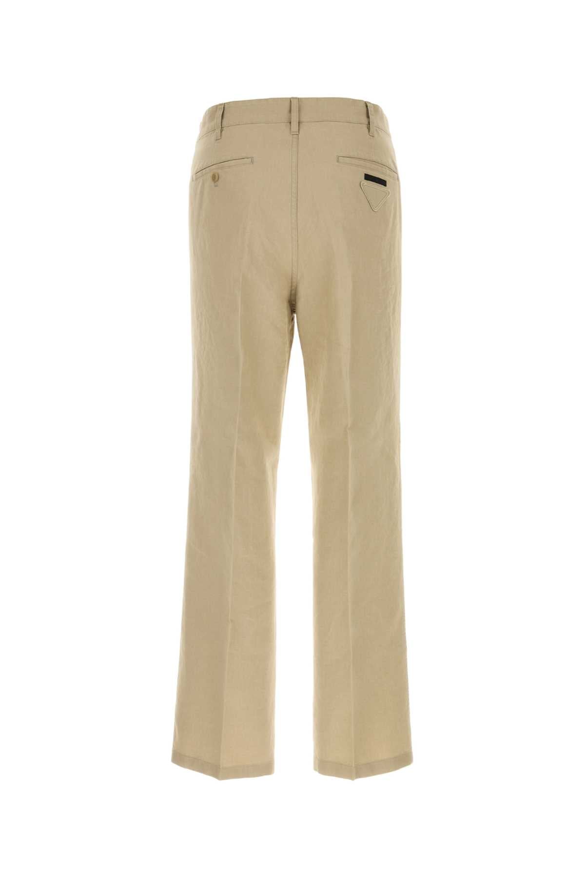 Sabbia Exterior: Linen Pantaloni