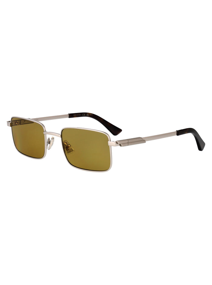 Bv1469s Silver-silver-yellow Metal Sunglasses