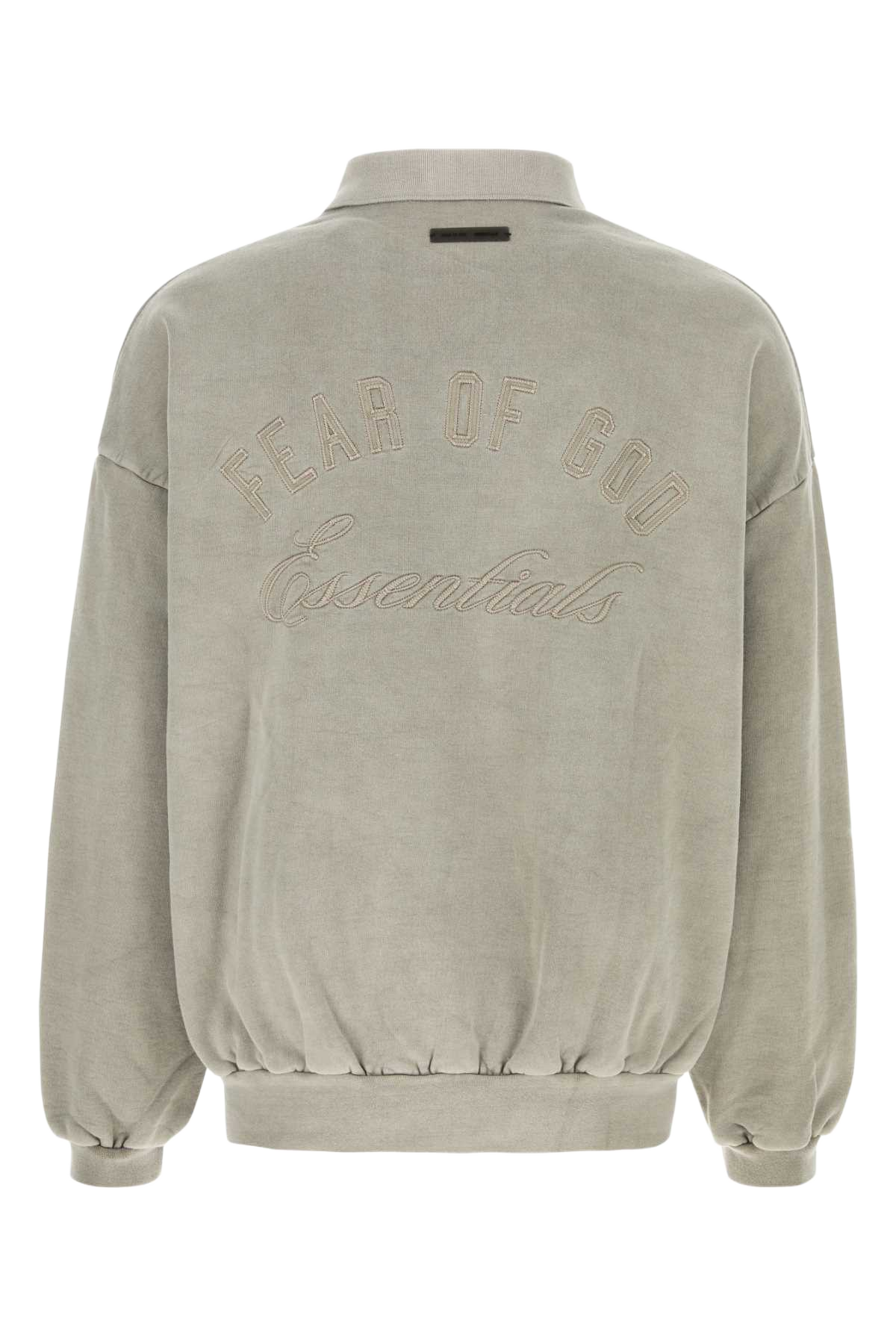 Dove Cotton Polo Shirt Smokegrey Exterior