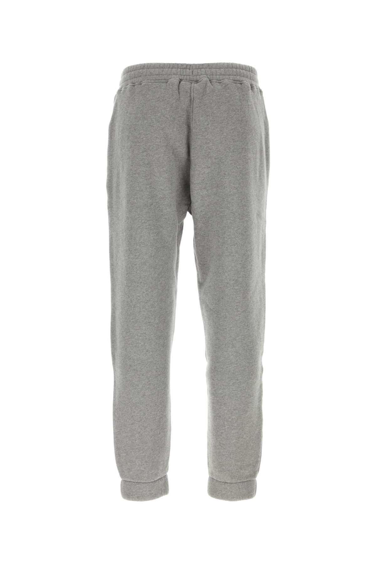 Medium Grey Melange Exterior: Cotton Short