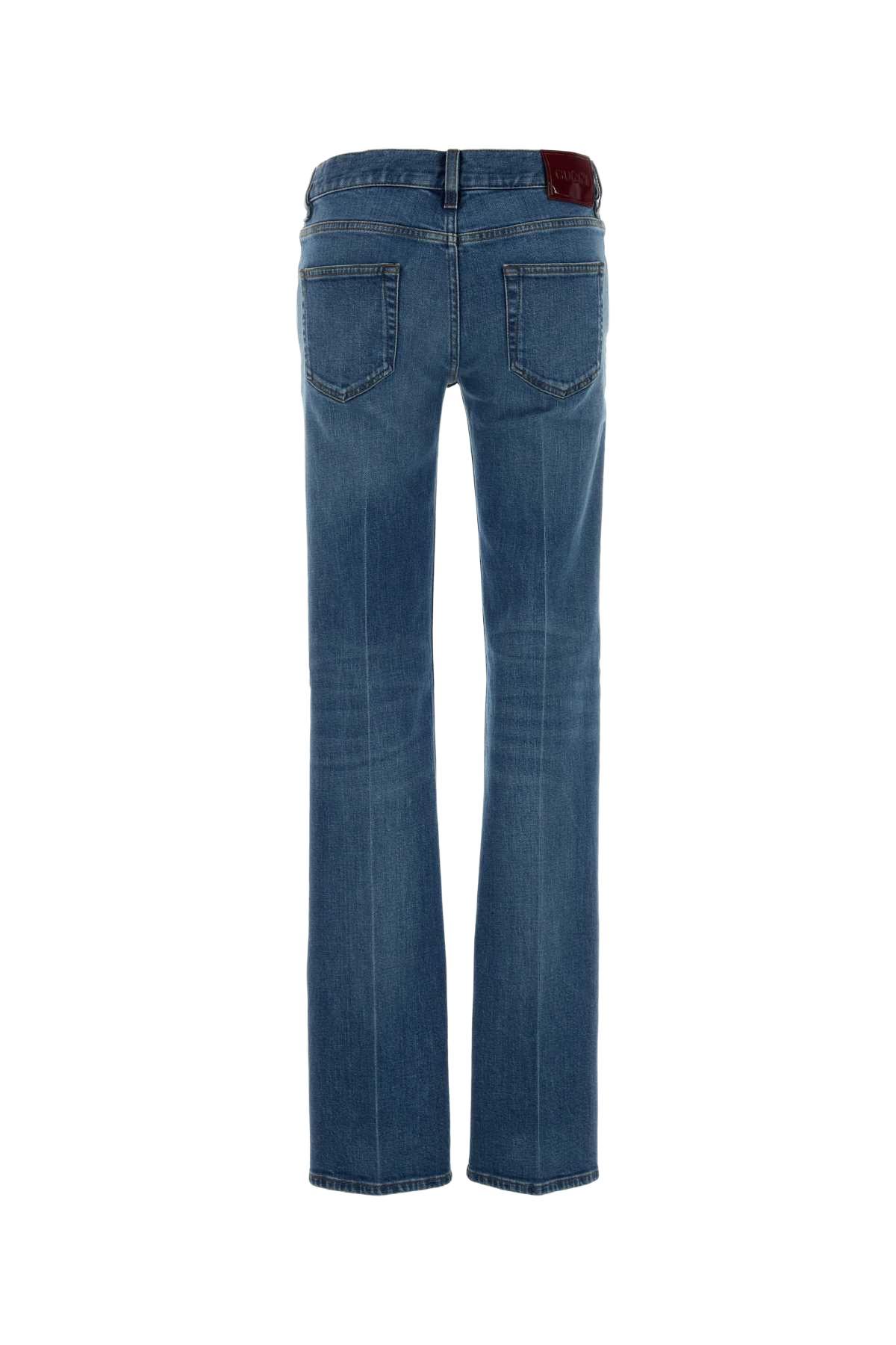 Jeans In Denim Stretch Blue Fabric