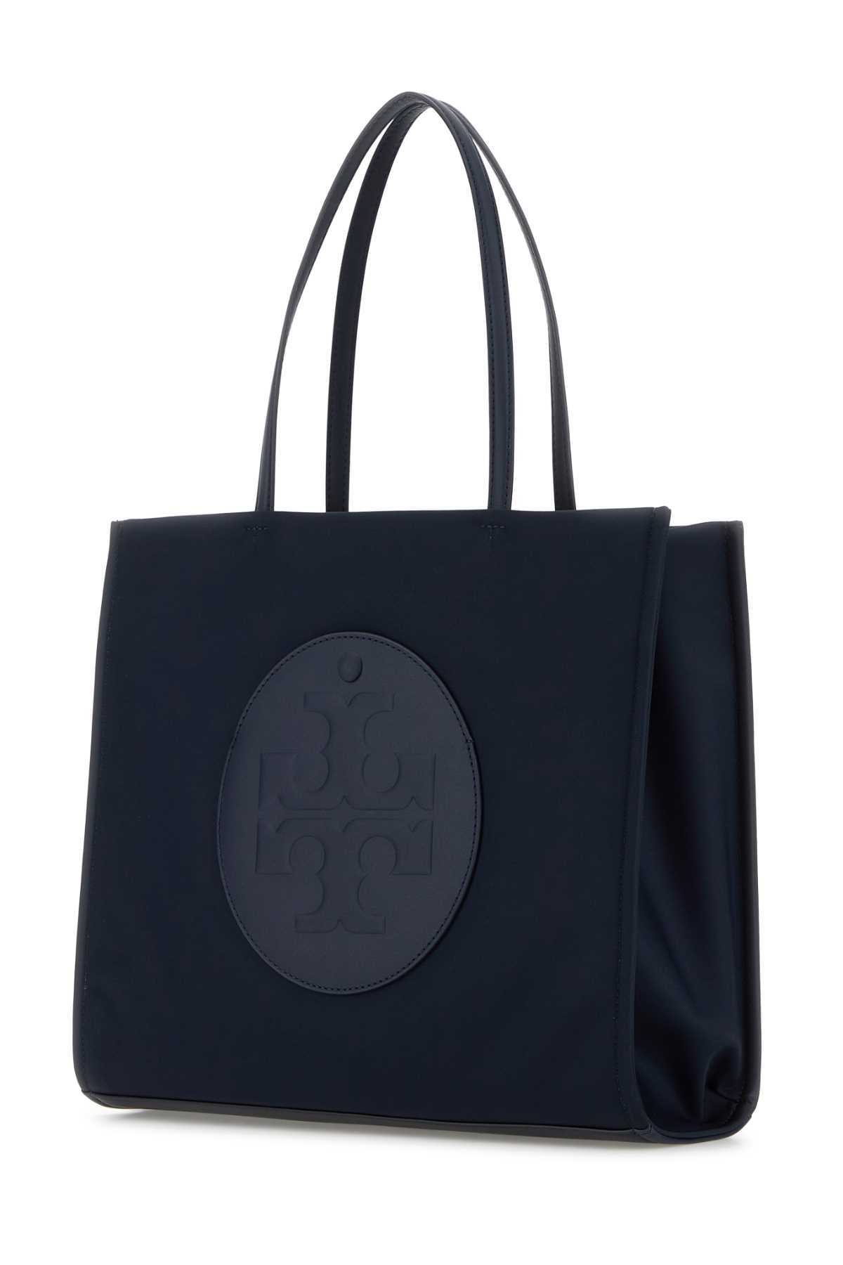 Midnight Blue Fabric Small Ella Shopping Bag Newnavy Borse A Mano