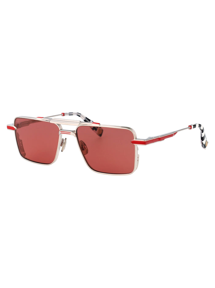 Gtb X Indice Red Lens Version Titanium Sunglasses