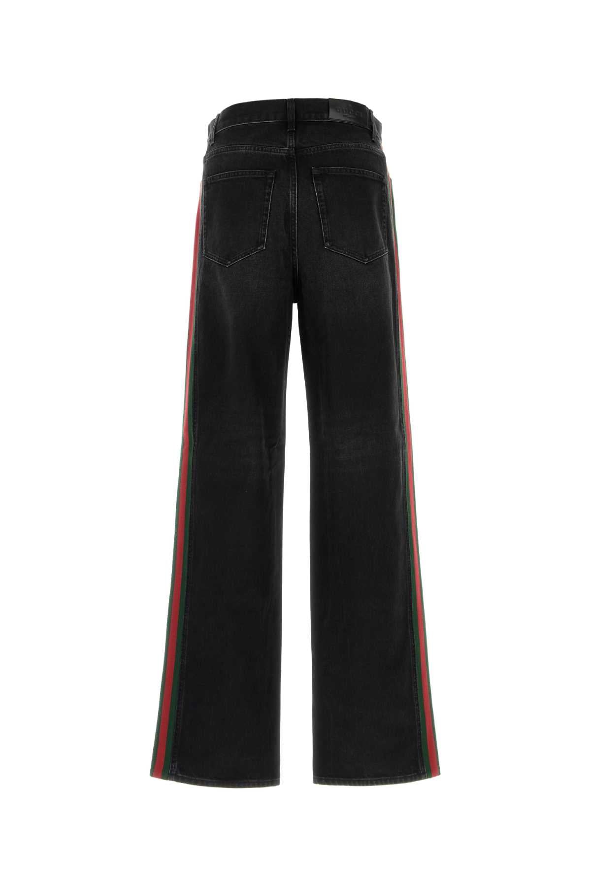 Black Fabric Jean