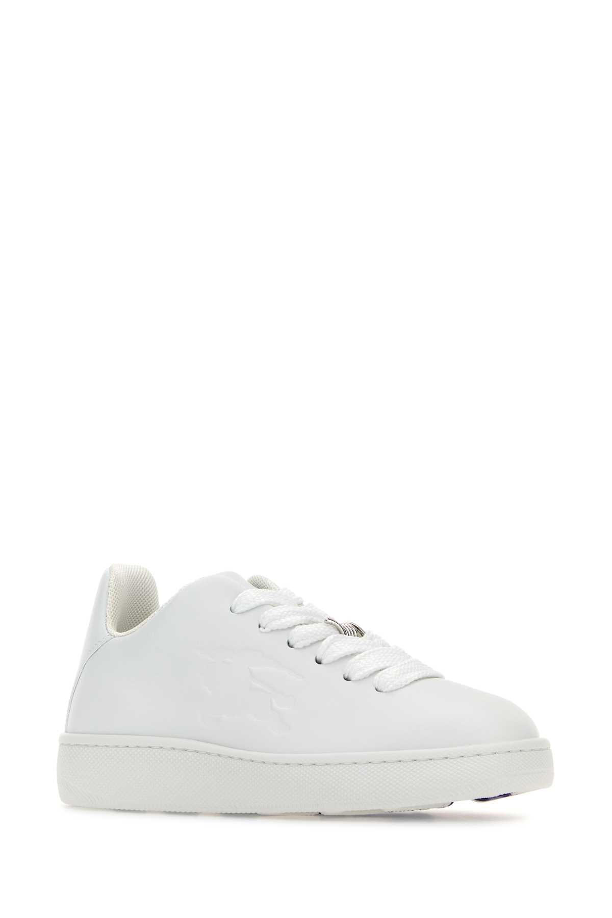White Leather Sneakers