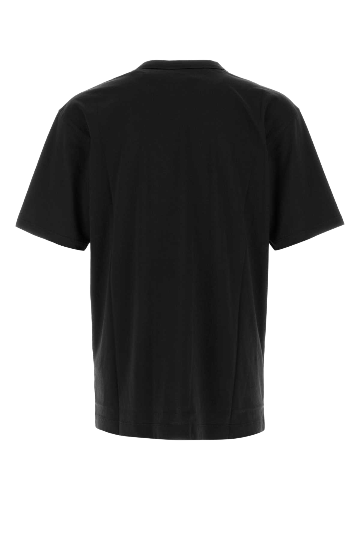 Black Cotton Herr Oversize T-Shirt Exterior