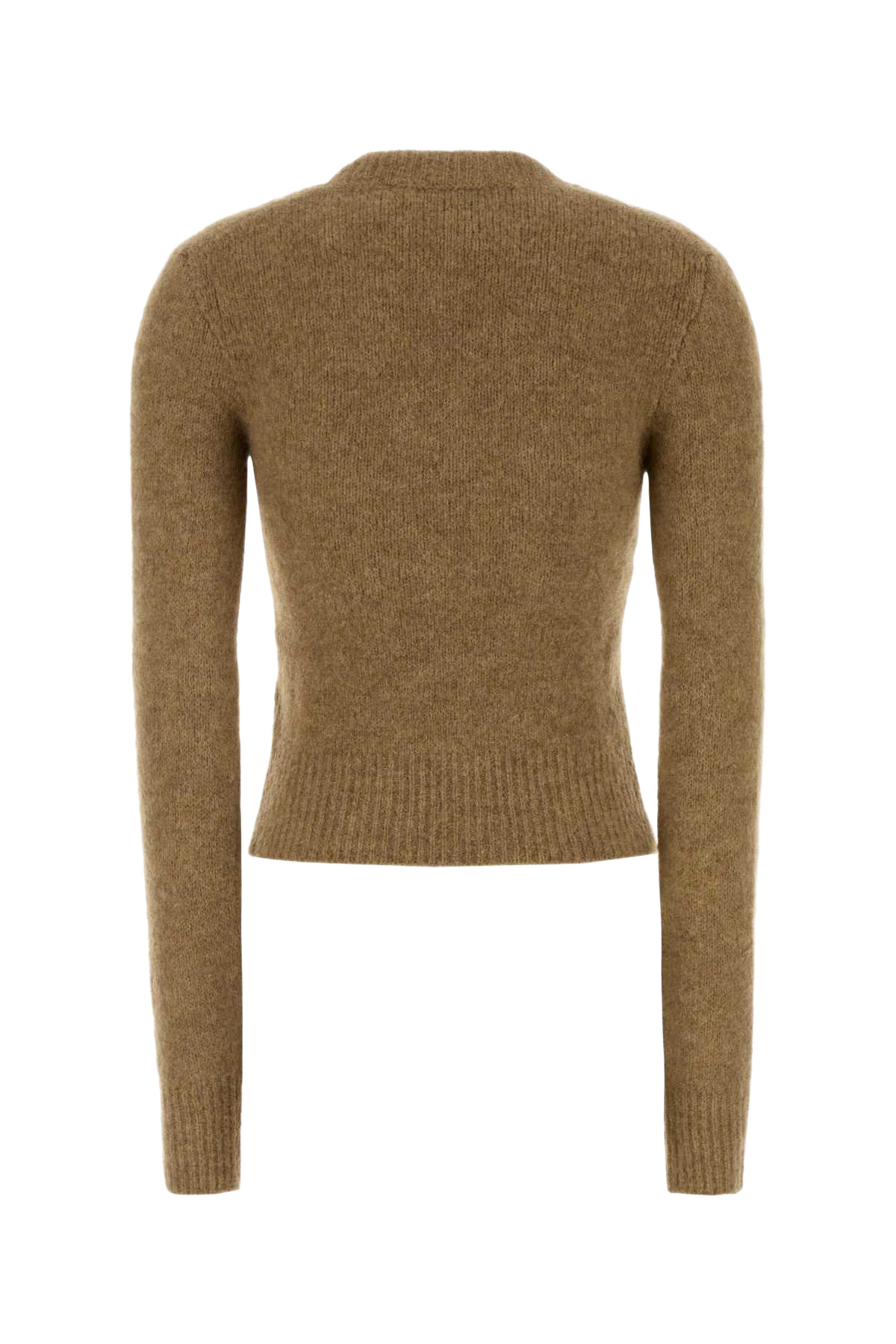 Camel Stretch Alpaca Blend Sweater Maglieria