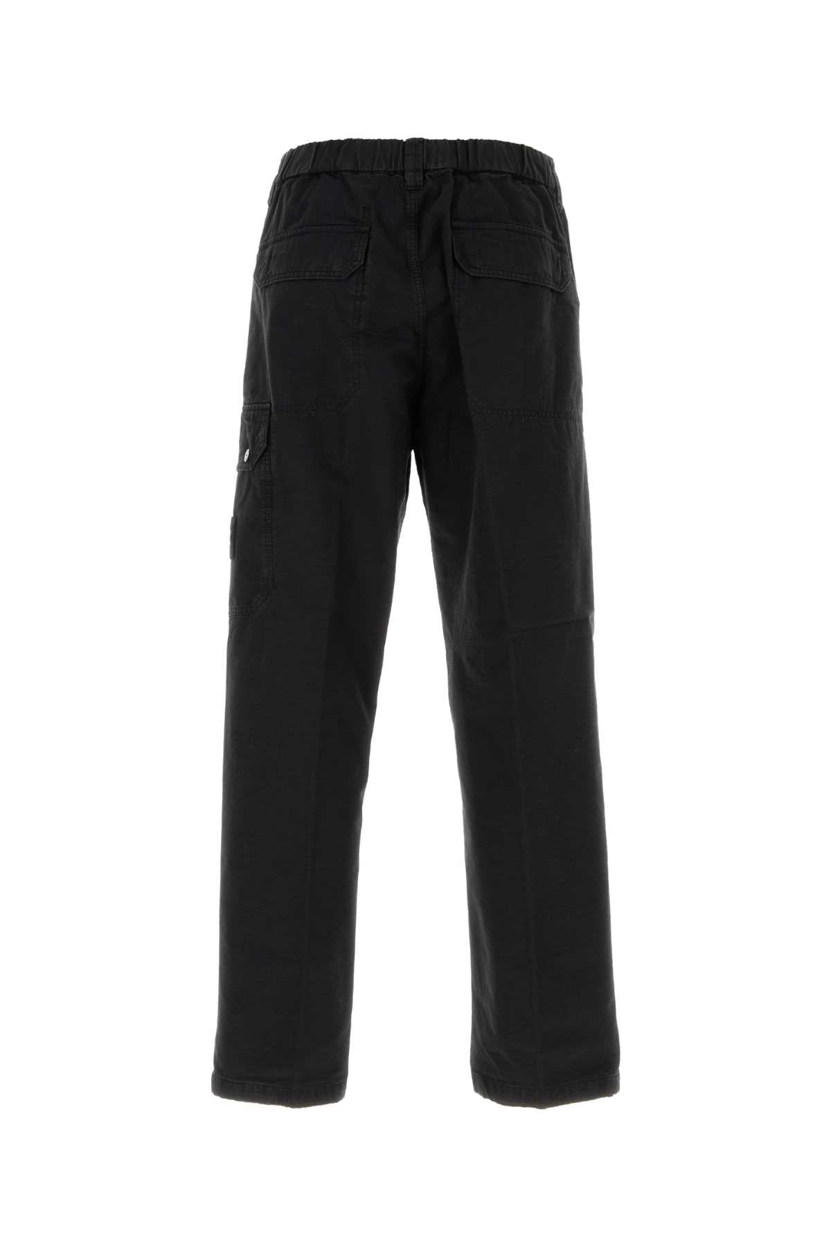 Black Exterior: Cotton Pantaloni