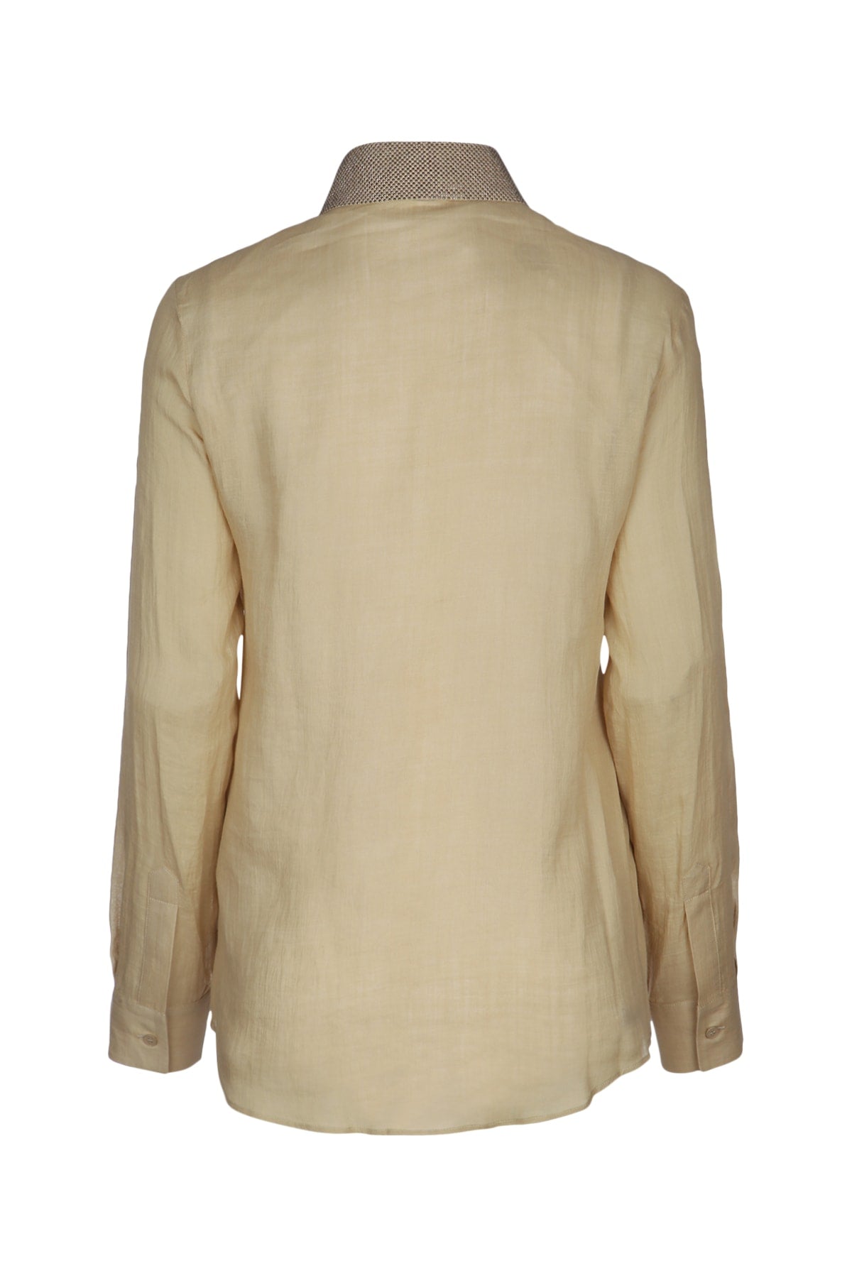 Camicia M-L Borchie Beige Camicie