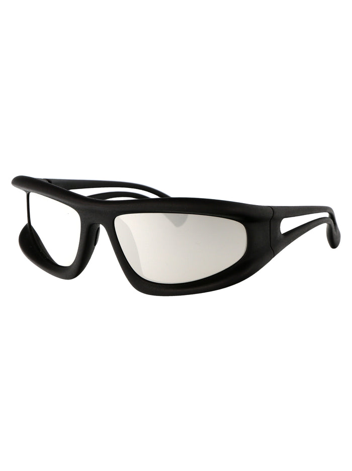 Marfa X Indice 354 Md1 Pitch Black | Silver Mylon Sunglasses