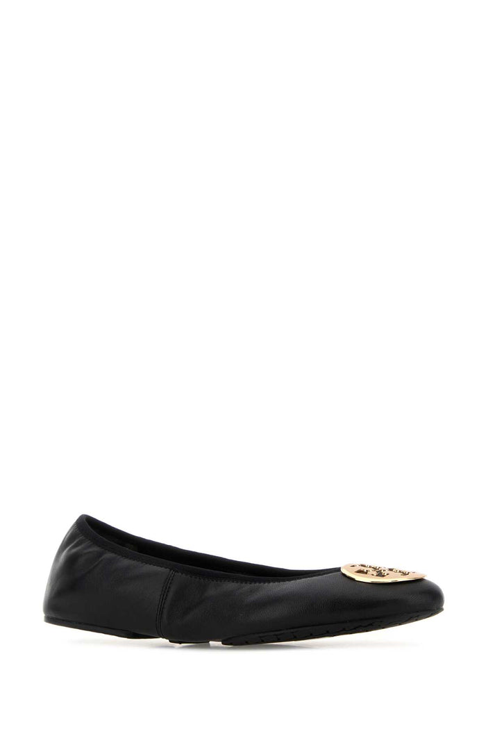 Black Leather Ballerinas 013 Ballerine