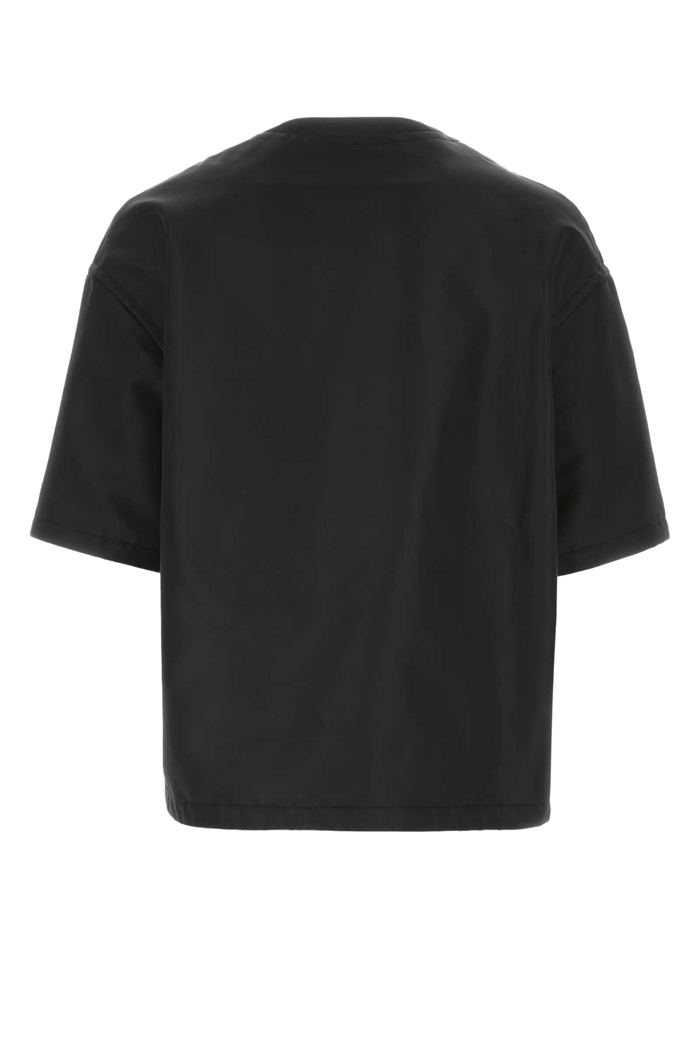 Black Nylon Oversize Shirt 0no T-shirt