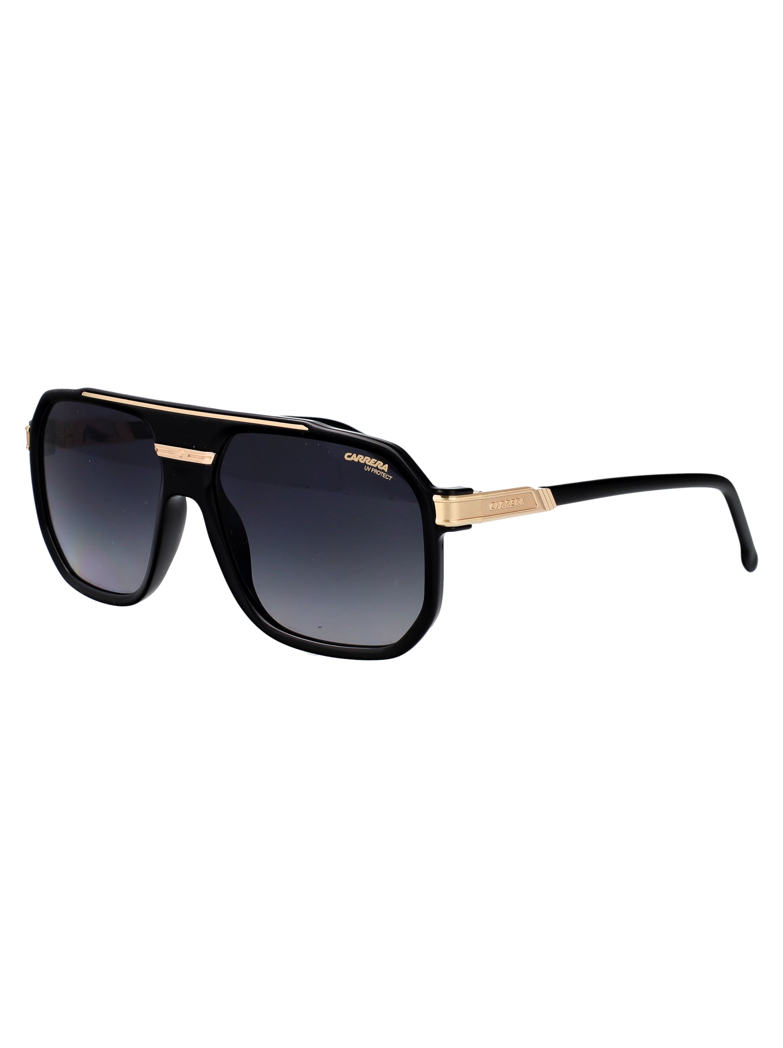 Carrera 1077-S 2m2 Black Gold Polyamide Inj-gril. Sunglasses