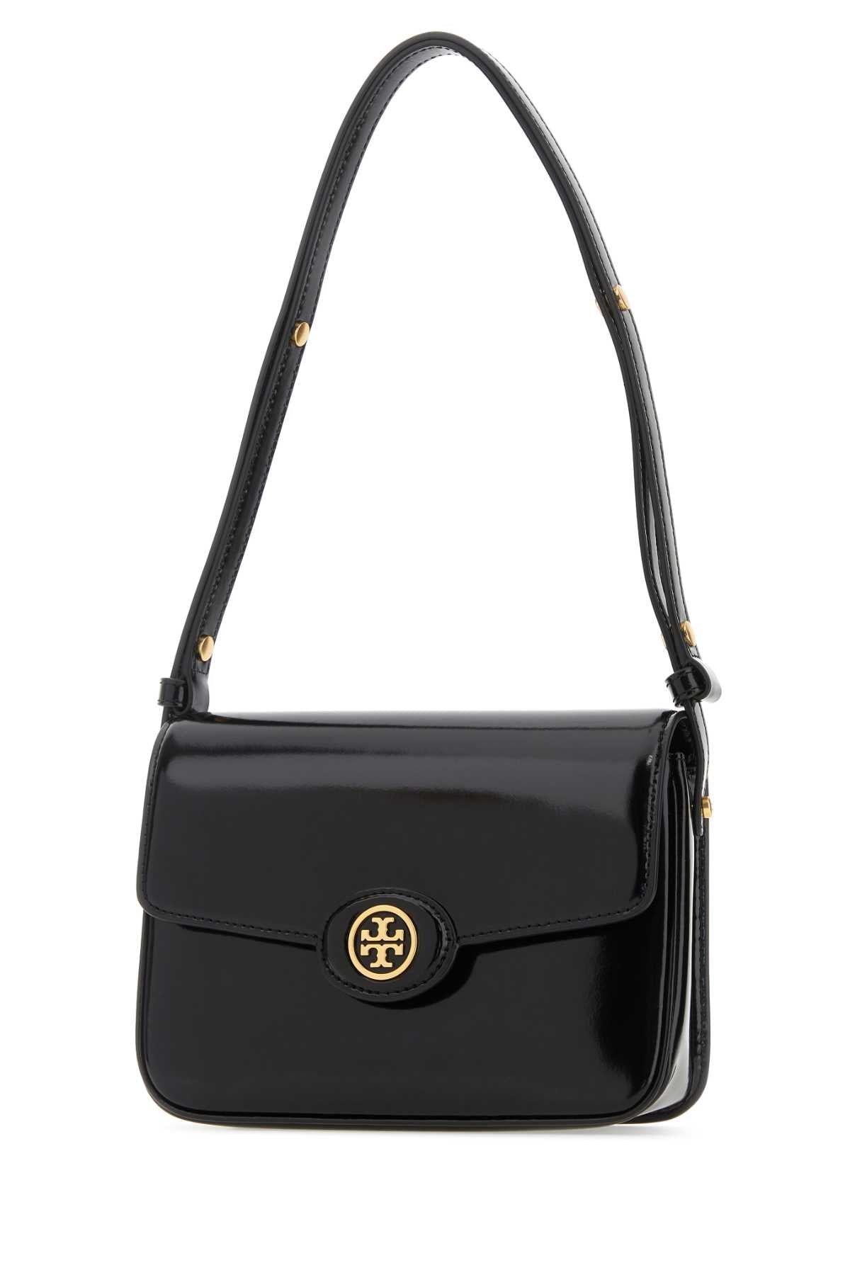 Black Leather Robinson Shoulder Bag 001 Borse A Mano