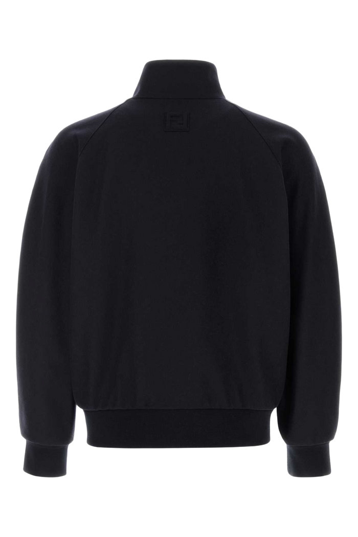 Midnight Blue Stretch Cashmere Jacket Moonlight Giacche E Gilet